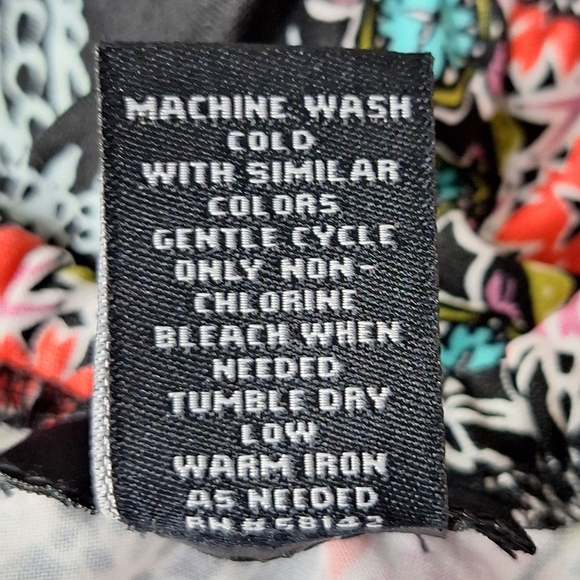 B. Calm Black Muti Keyhole Floral Boho Romantic Halter Neck Maxi Dress Size XL - Picture 12 of 13